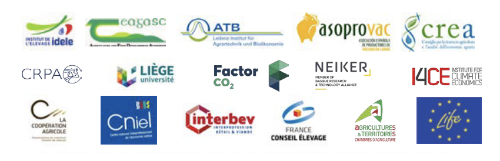Life Carbon Farming - Logos des partenaires