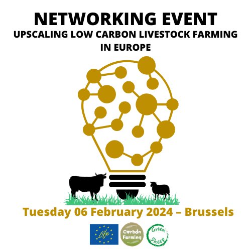 Networking event – Upscaling low carbon livestock farming in Europe – Brussels, 6th February 2024